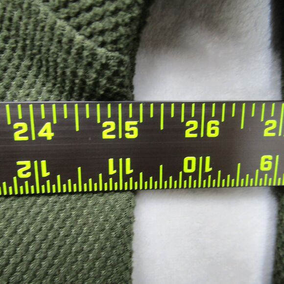 The North Face Mens 1/4 Zip Neck Sweatshirt Jumper XL Dark Olive Green - Picture 7 of 7
